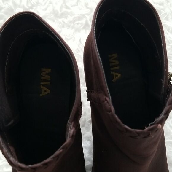 MIA Brown Ankle Booties  Sz 11 - Picture 7 of 10